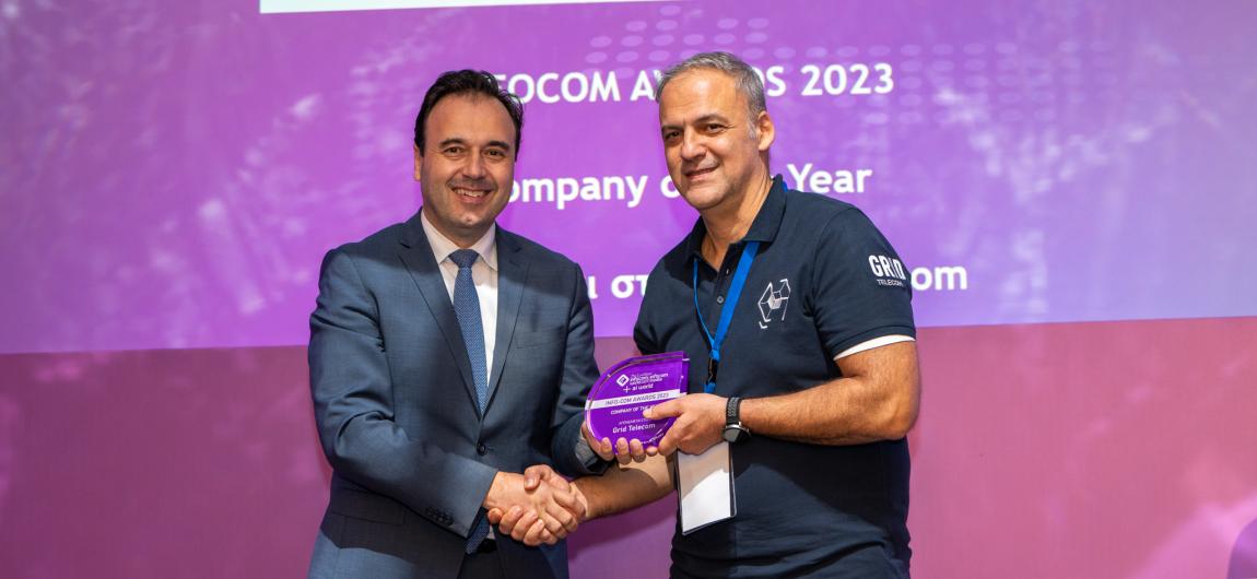 "COMPANY OF THE YEAR 2023" AWARD HAS BEEN APPOINTED TO GRID TELECOM AT THE 25TH INFOCOM WORLD CONFERENCE